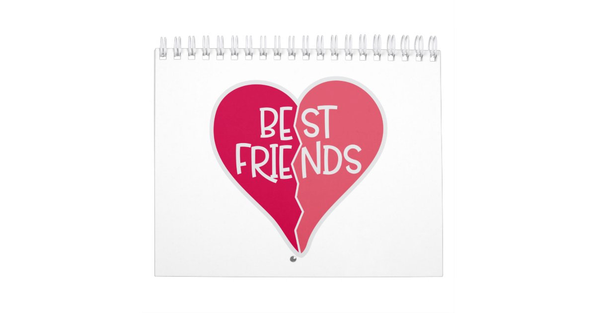 Funny Best Friends Matching Best Friend Calendar Zazzle
