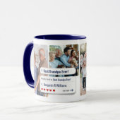 Funny Best Grandpa Ever Photo Search Engine Result Mug (Front Left)