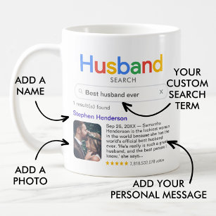 Husband Mug, Best Husband Ever Mug, Husband Gift, Gift For Husband, Mug for  Husband, Anniversary Mug Gift For Boyfriend Couple Mugs Cute Wedding