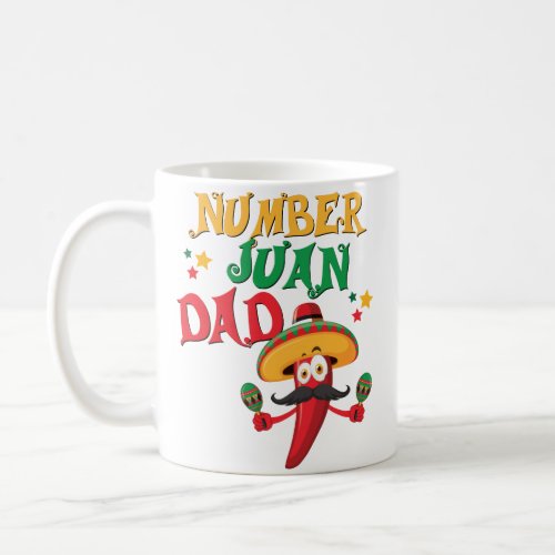 Funny Best Mexican Dad Spanish Fathers Day Mug