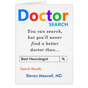 Funny Best Neurologist Search  Cards