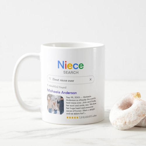 Funny Best Niece Ever Search Result With Photo Coffee Mug