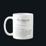 Funny Best Professor Search With Personal Message Coffee Mug<br><div class="desc">Funny personalized professor mugs styled like a search engine result make a thoughtful and memorable gift for any inspiring educator. This custom “Best professor ever” mug features a creative Google-style layout with a mock search bar, custom name, and a heartfelt message designed as a glowing five-star student review. The colorful...</div>