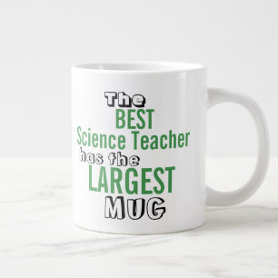 Funny Best SCIENCE TEACHER Big Mug Teaching Quote