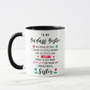 Funny Bestie Best Friend Sister Friendship Mug