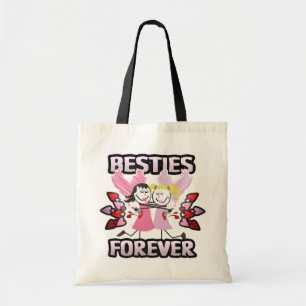 Funny BFF Best Friends Forever Tote Bag