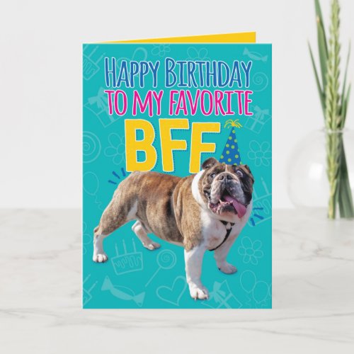 Funny BFF Birthday Card to Burping Farting Friend