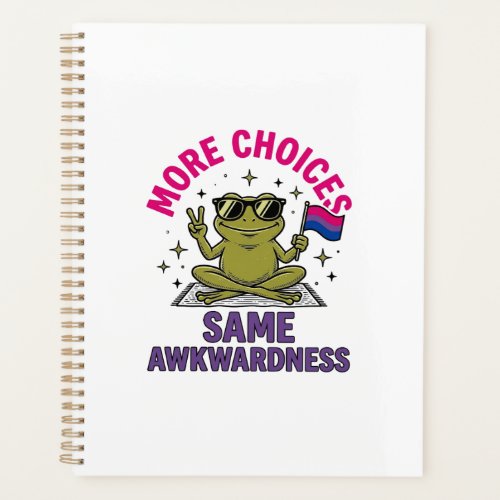 Funny Bi Frog Pride Shirt Design_1 Planner