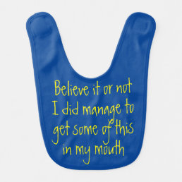 Funny Bib for Babies and Seniors