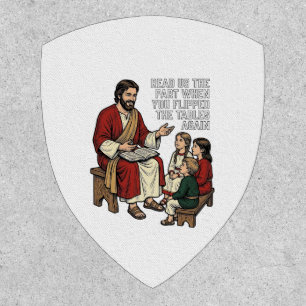 Funny Bible Story Vintage Religious Teacher Shirt Patch