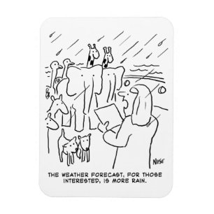 Funny Bible Study or Biblical Story of Noah's Ark Magnet
