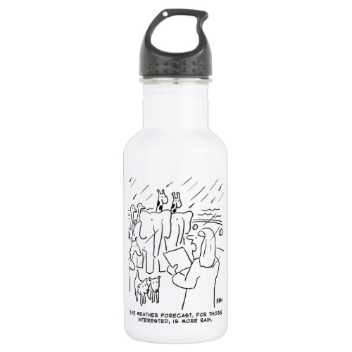 Funny Bible Study or Biblical Story of Noahs Ark Stainless Steel Water Bottle