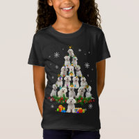 Funny Bichon Frise Christmas Tree Pet Dog Lover Ch