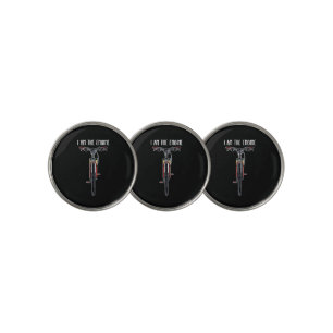 Funny Bicycle I Am The Engine Golf Ball Marker