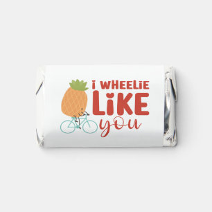 Funny Bicycle I Really Like You Valentine's Day Hershey's Miniatures