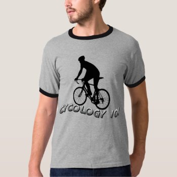 Funny Bicycle Riding Biking Cycling T-shirt by Vanillaextinctions at Zazzle