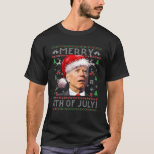 Funny Biden Dazed Confused Merry Happy 4Th Of July T-Shirt