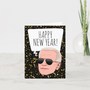Funny Biden New Year Card