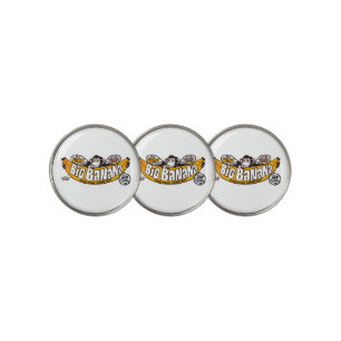 Funny big banana gum golf ball marker
