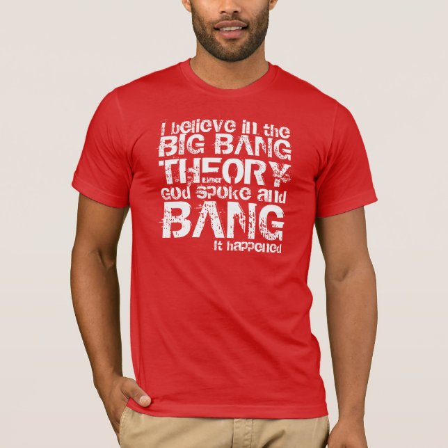 funny big bang theory shirt (Front)