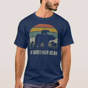 Funny Big Brother Bear Shirts, Three Kid Cubs Bro T-Shirt