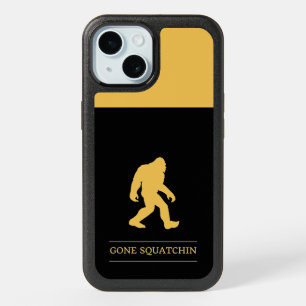 Funny Big Foot Gone Squatchin Sasquatch iPhone 15 Case
