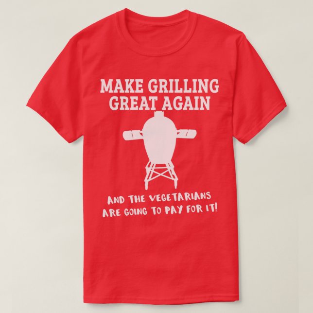 Funny Big Green Bbq Pit Egg Smoker Pitmaster Gift  T-Shirt (Design Front)