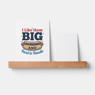 Funny Big Hot Dog Vintage T-Shirt Design_1 Picture Ledge