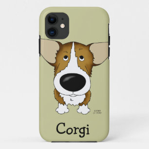 Funny Big Nose Corgi iPhone 11 Case