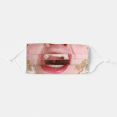 Funny Big Open Mouth Adult Cloth Face Mask (Front, Folded)