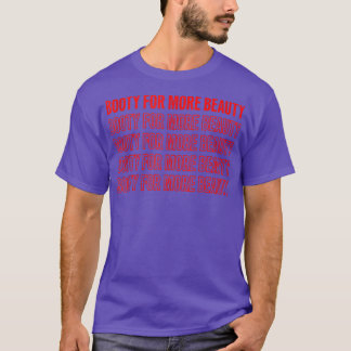 Funny Big Squat Booty For More Beauty - Aesthetic T-Shirt