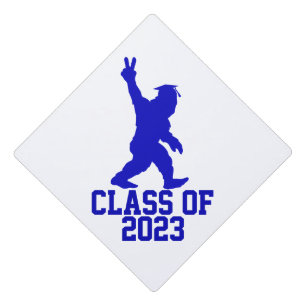 Funny Bigfoot Class of 2023 - Graduation 2023 Cap Topper