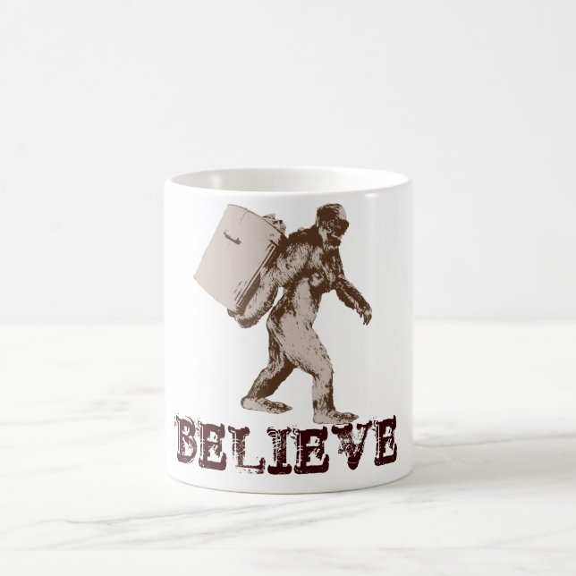 Funny Bigfoot Coffee Mug (Center)