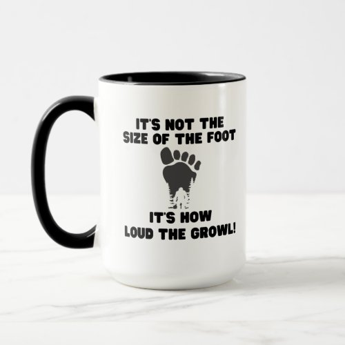 Funny Bigfoot Coffee Mug for Sasquatch Believer