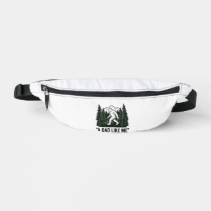 Funny Bigfoot Dad Vintage Forest Shirt Design_1 Fanny Pack