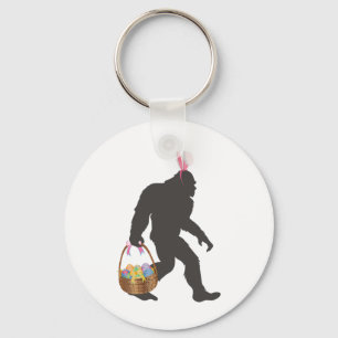Funny Bigfoot Easter Grey - Clic Fit, Round Neck, Keychain