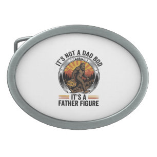 Funny Bigfoot Father Figure Beer Vintage T-Shirt D Belt Buckle