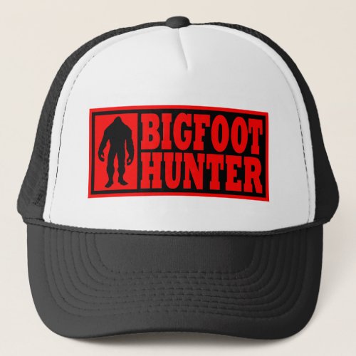 Funny BIGFOOT HUNTER Hat _ Finding Bigfoot