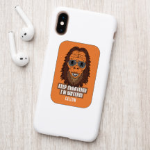 Funny Bigfoot is Watching You Camping