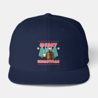 Funny Bigfoot - Merry Christmas Visor