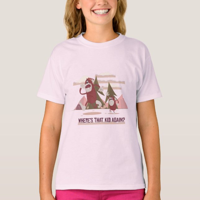 Funny Bigfoot Mom   T-Shirt (Front)