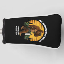 Funny Bigfoot Putter Cover