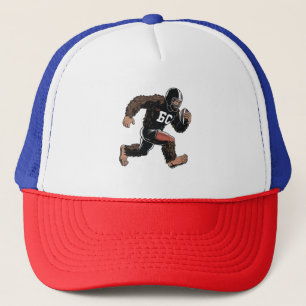 Funny Bigfoot Sasquatch Fantasy Football Sport Trucker Hat