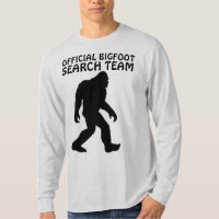 Funny BIGFOOT T-shirts, SEARCH TEAM