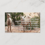 Funny Bighorn Sheep at Zion National Park Business Card