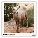 Funny Bighorn Sheep at Zion National Park Wall Sticker