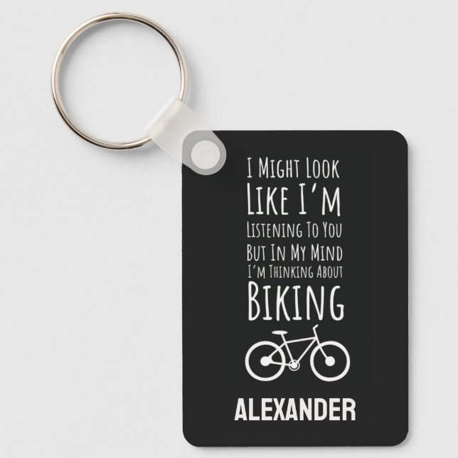 Funny Biker Keychain (Front)