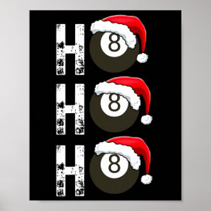 Funny Billiards Billiard For Pool Players League Poster