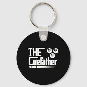 Funny Billiards Game Of Pool  Keychain