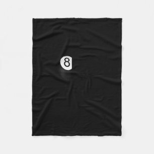 Funny Billiards Long-sleeve For 8-ll Pool Player Fleece Blanket